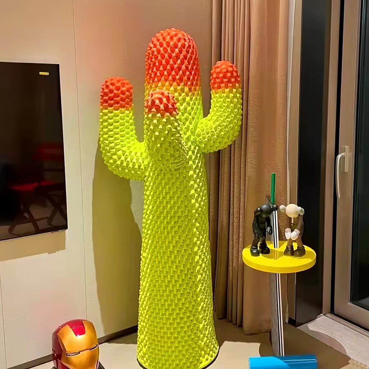 Mello Escultura de Cactus Colgante