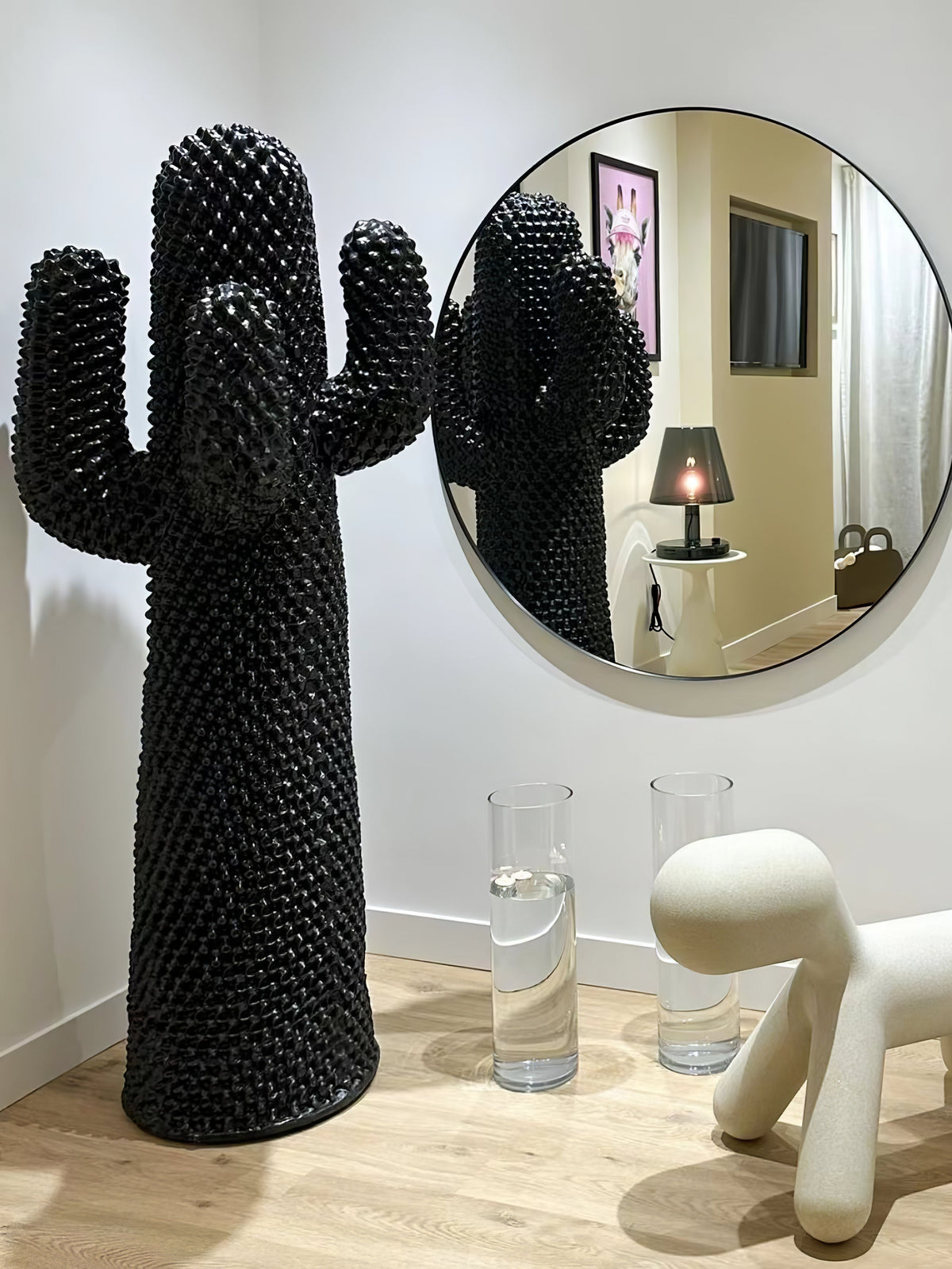 Mello Escultura de Cactus Colgante
