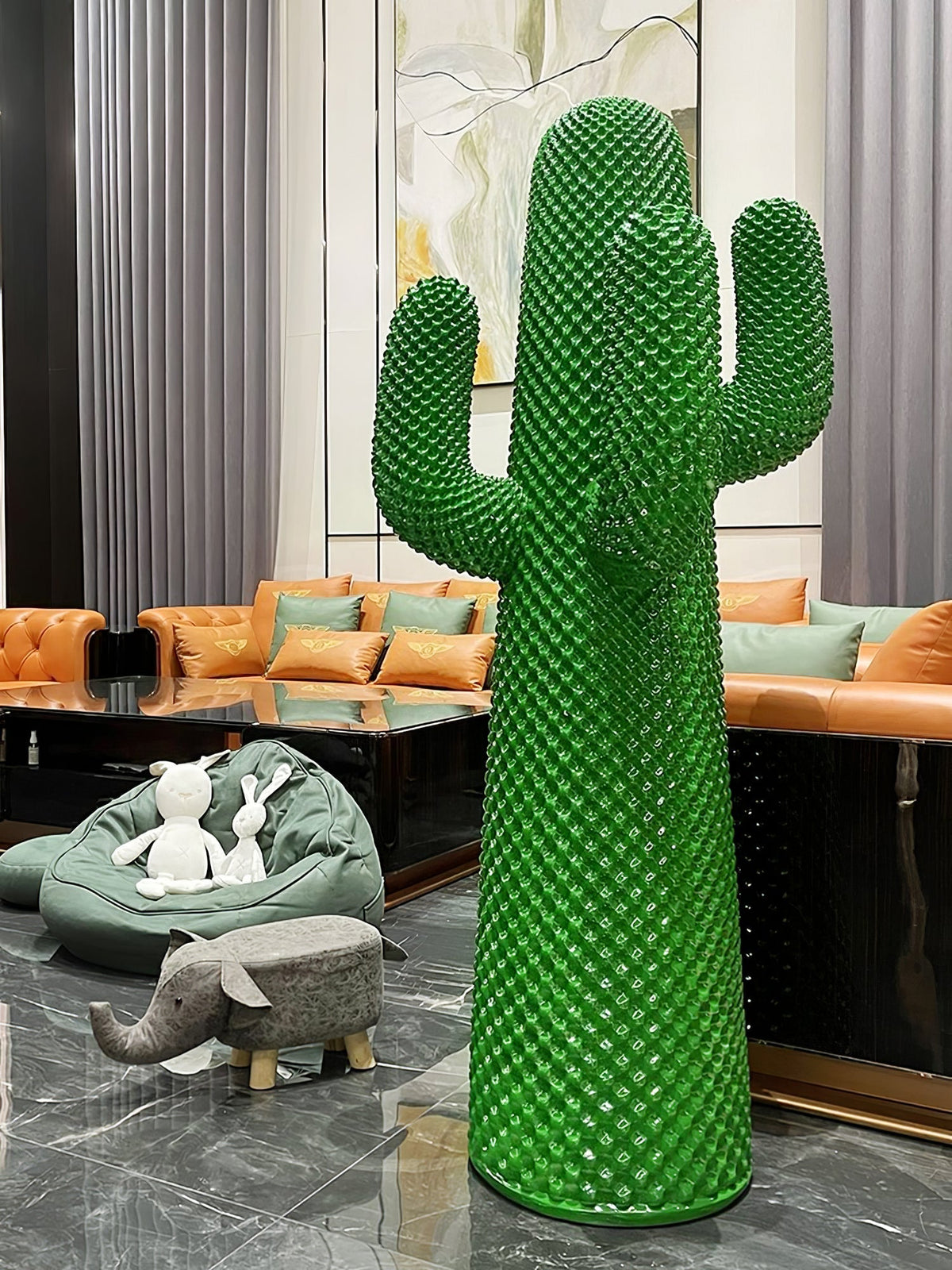 Mello Escultura de Cactus Colgante