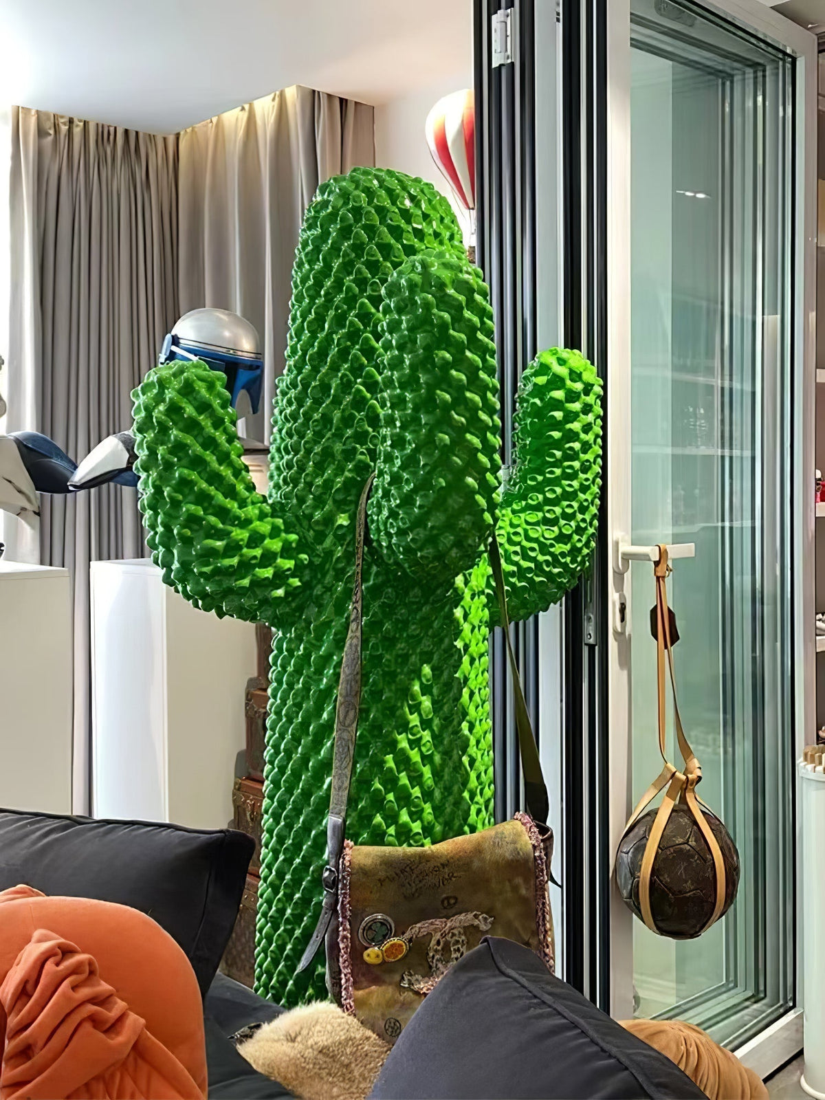 Mello Escultura de Cactus Colgante