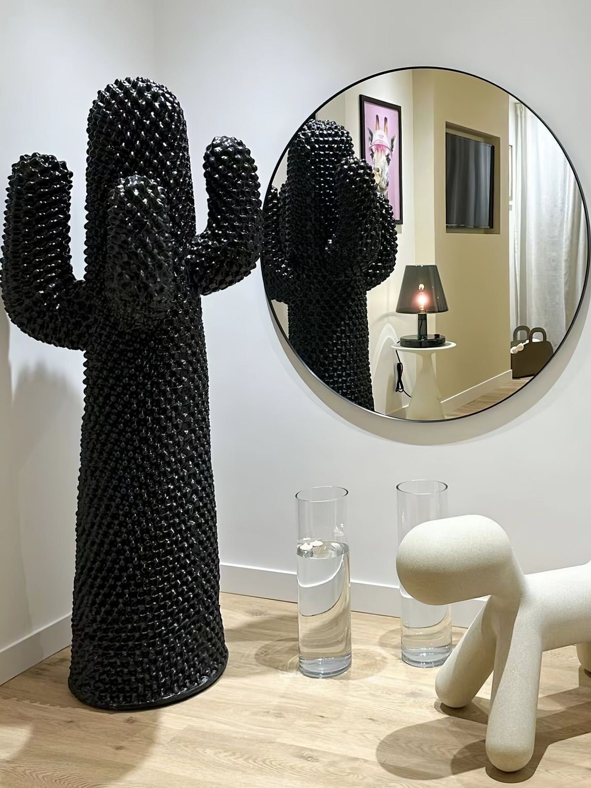 Mello Escultura de Cactus Colgante