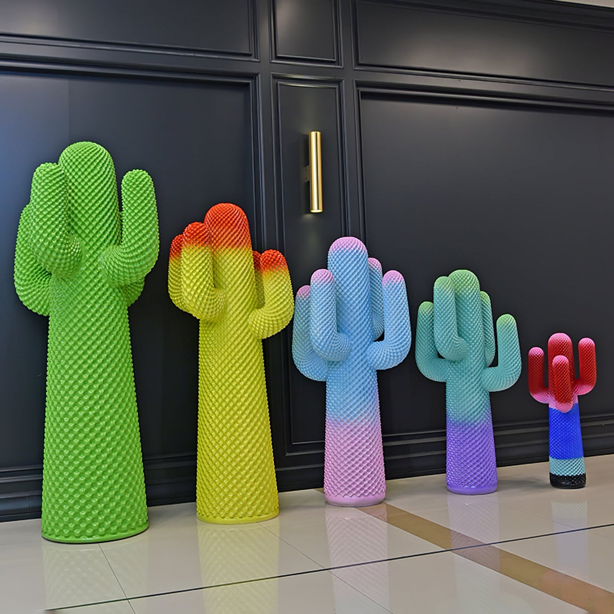 Mello Escultura de Cactus Colgante
