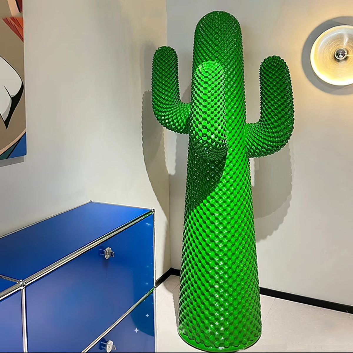 Mello Escultura de Cactus Colgante