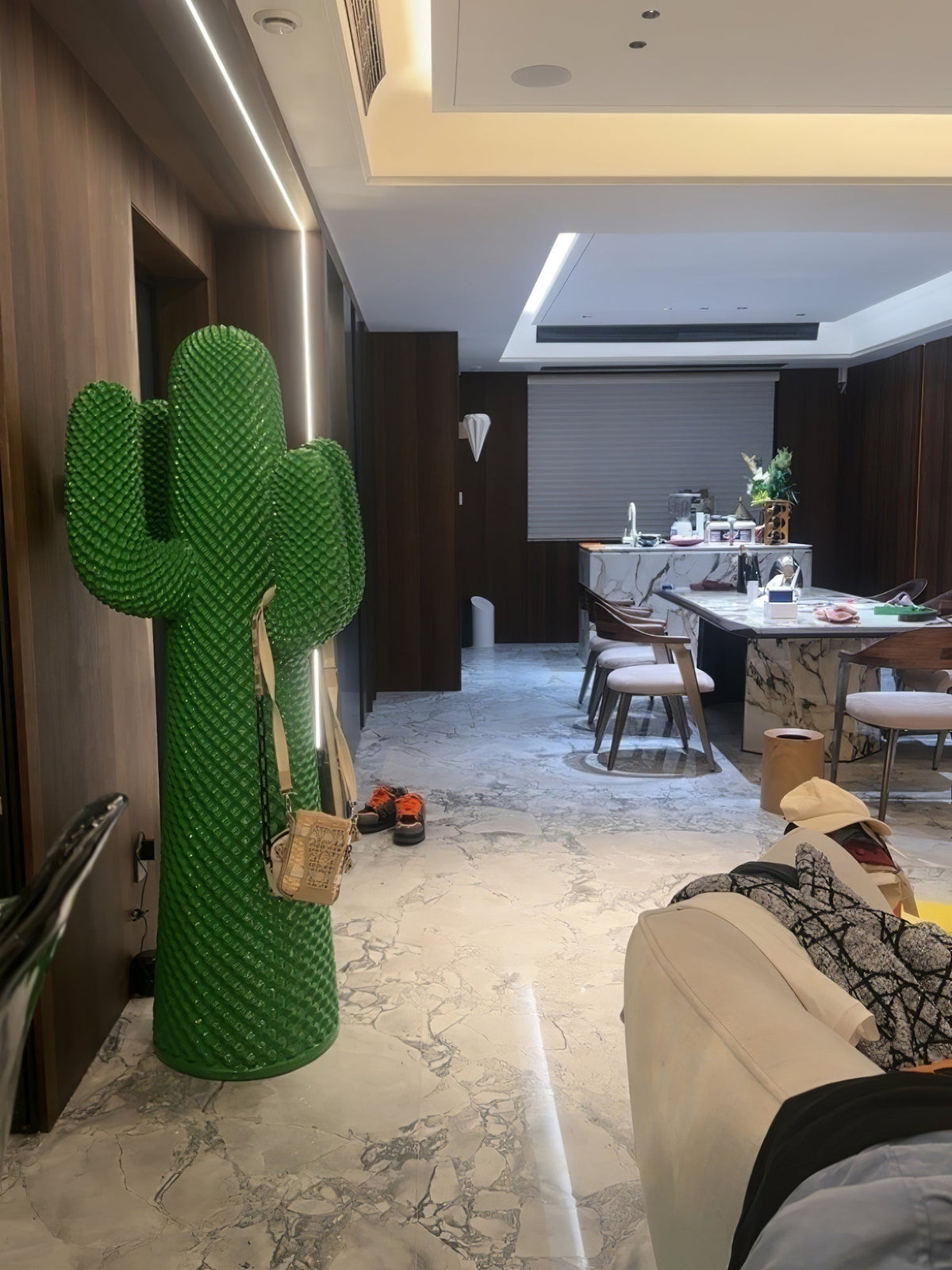 Mello Escultura de Cactus Colgante