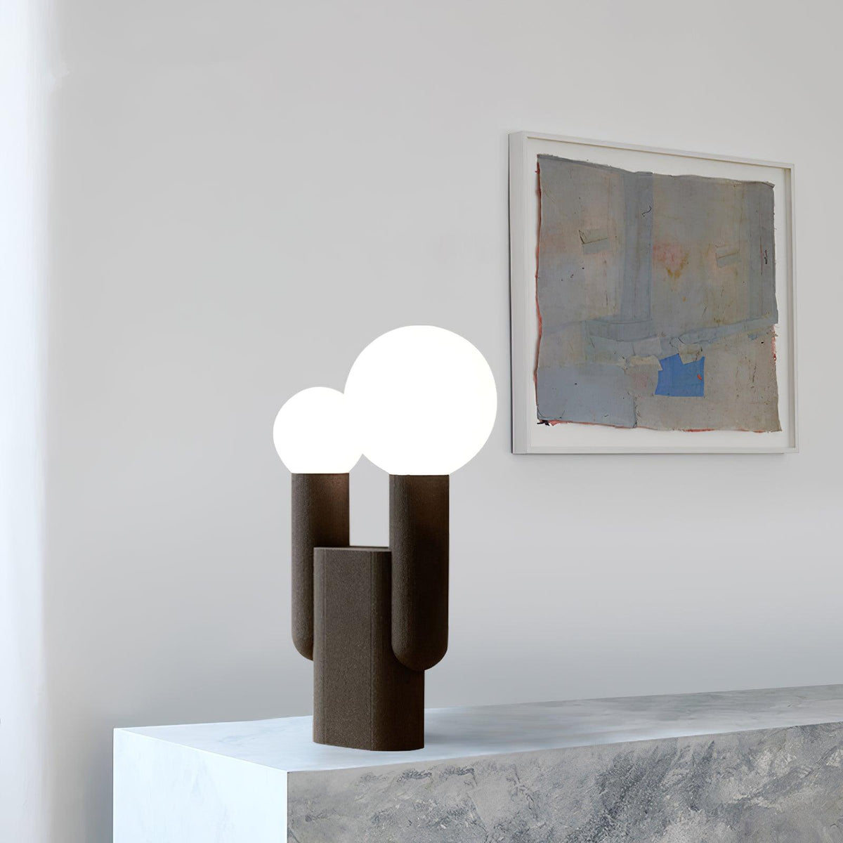 Zevelyre aplique de pared de resina orgánica