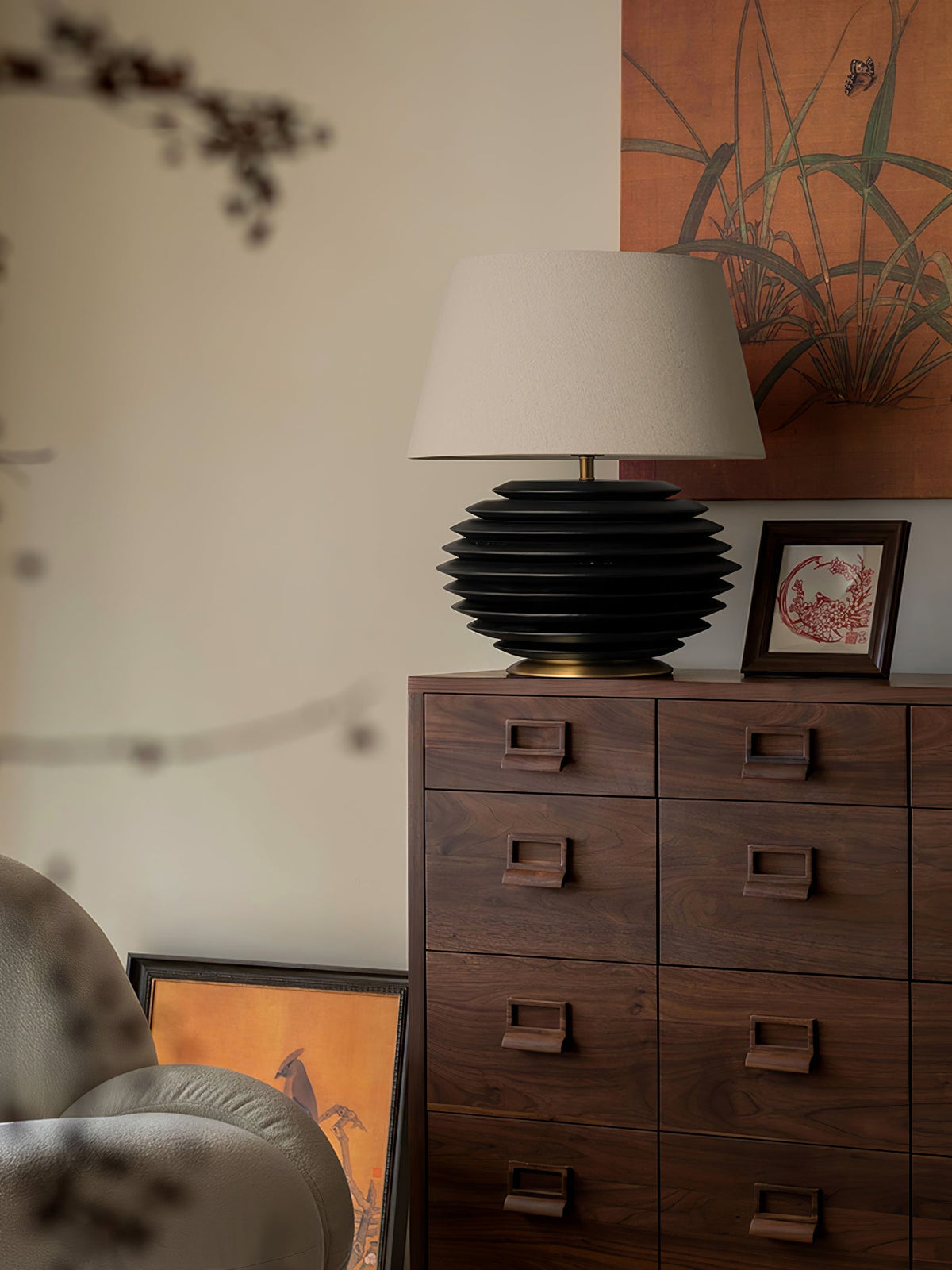 Abby lámpara de mesa moderna