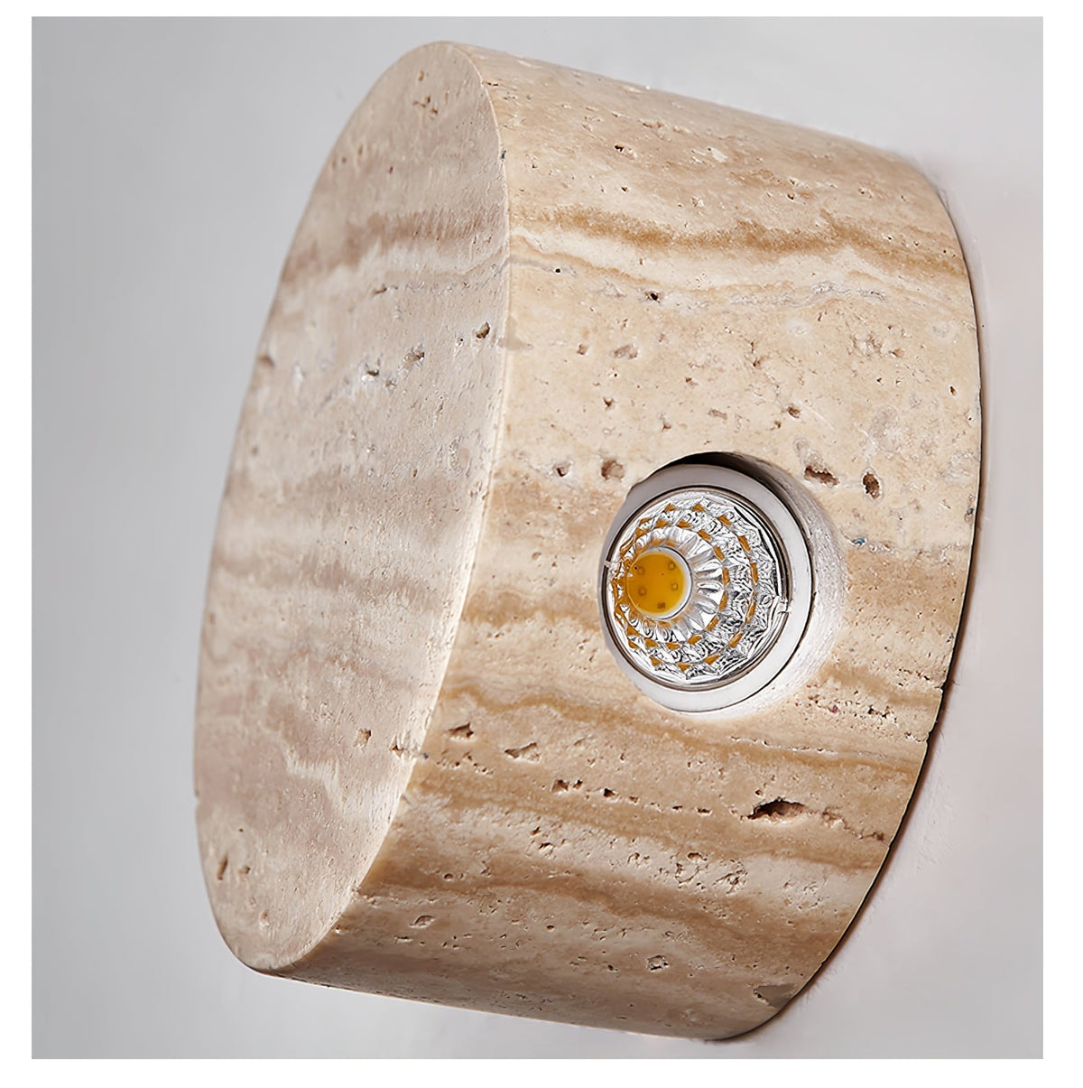 Jenthor aplique de pared travertino