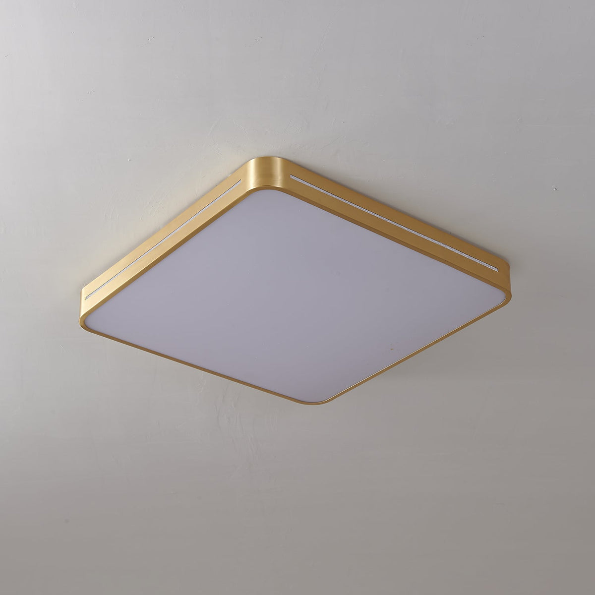 Eurcarara lámpara de techo moderna minimalista de latón