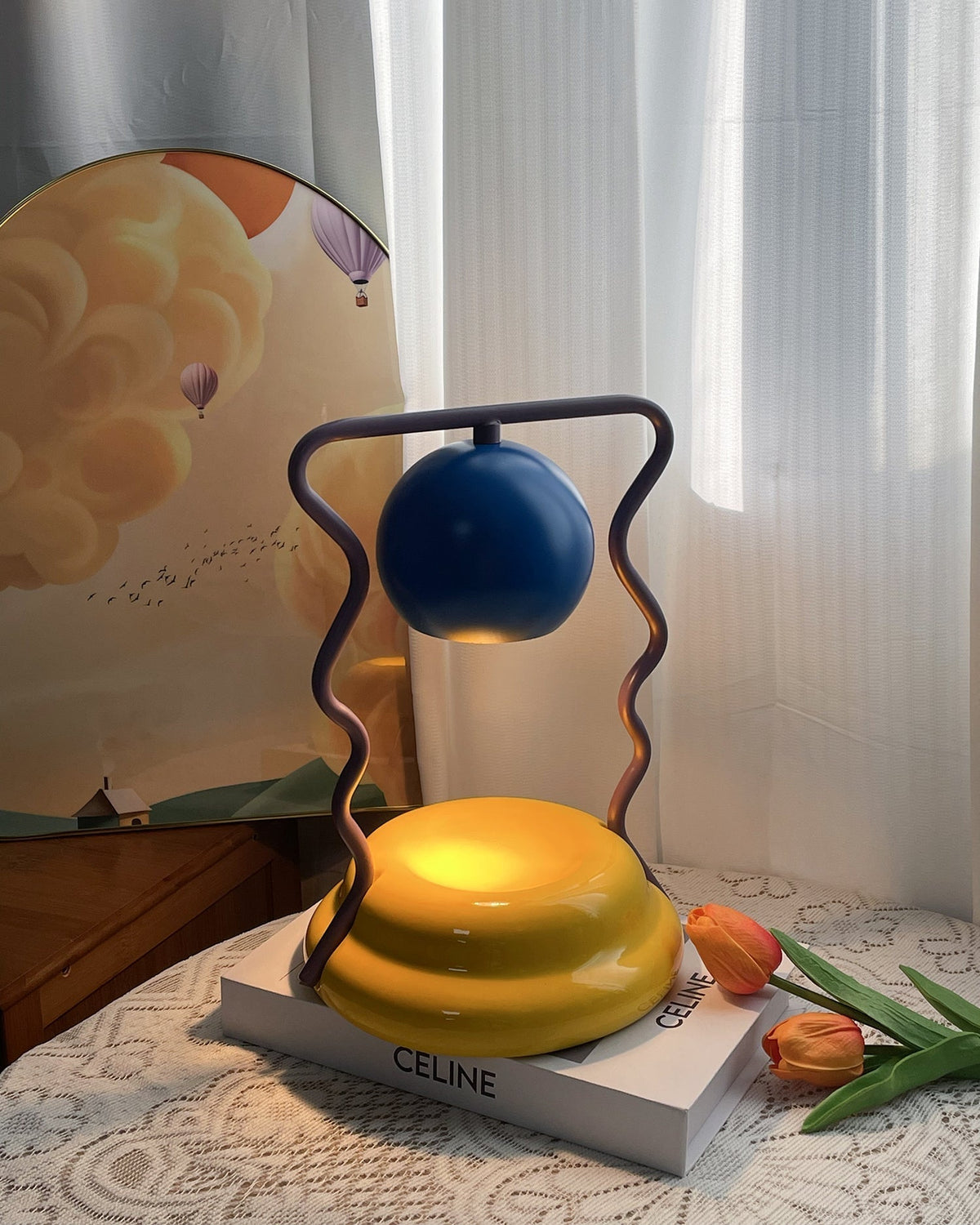 Caldia lámpara de mesa