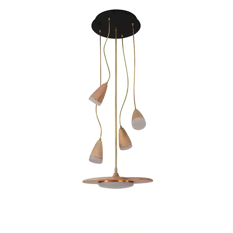 Calder lámpara de araña LED flor