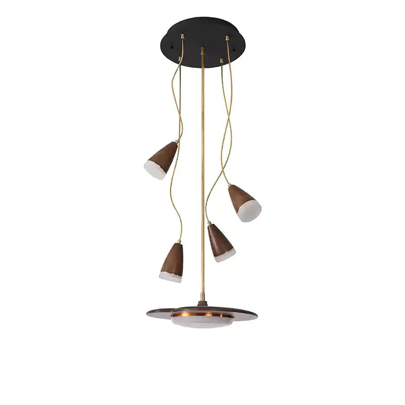 Calder lámpara de araña LED flor