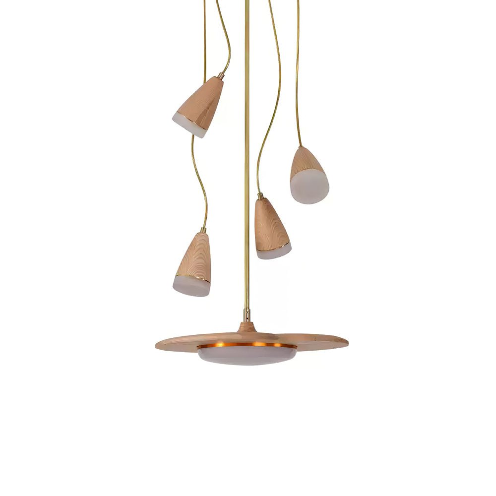 Calder lámpara de araña LED flor