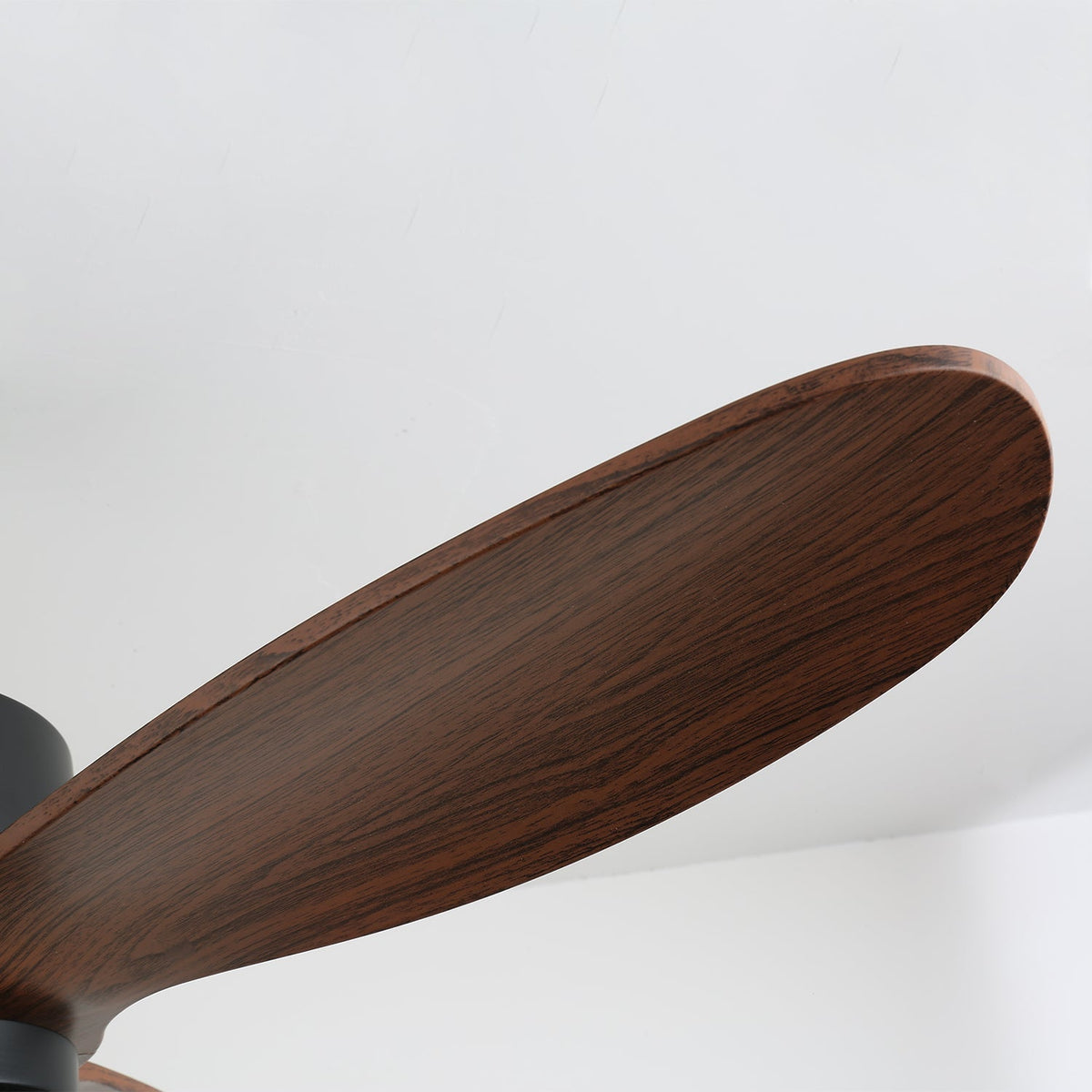 Brisora ventilador de techo con luz Industrial de madera