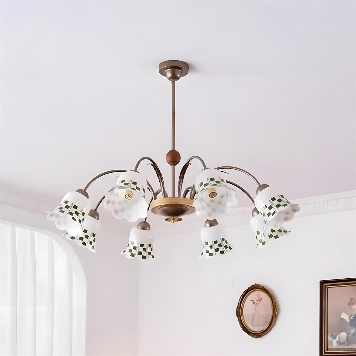 Verity lámpara de araña floración