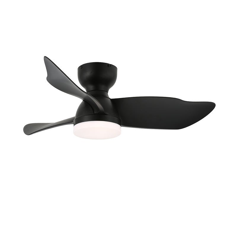 Mirella ventilador de techo con luz de madera y plateado