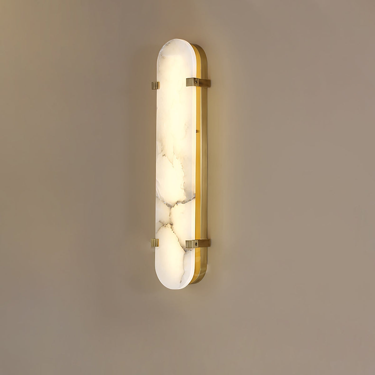 Nivanise aplique de pared moderno en alabastro