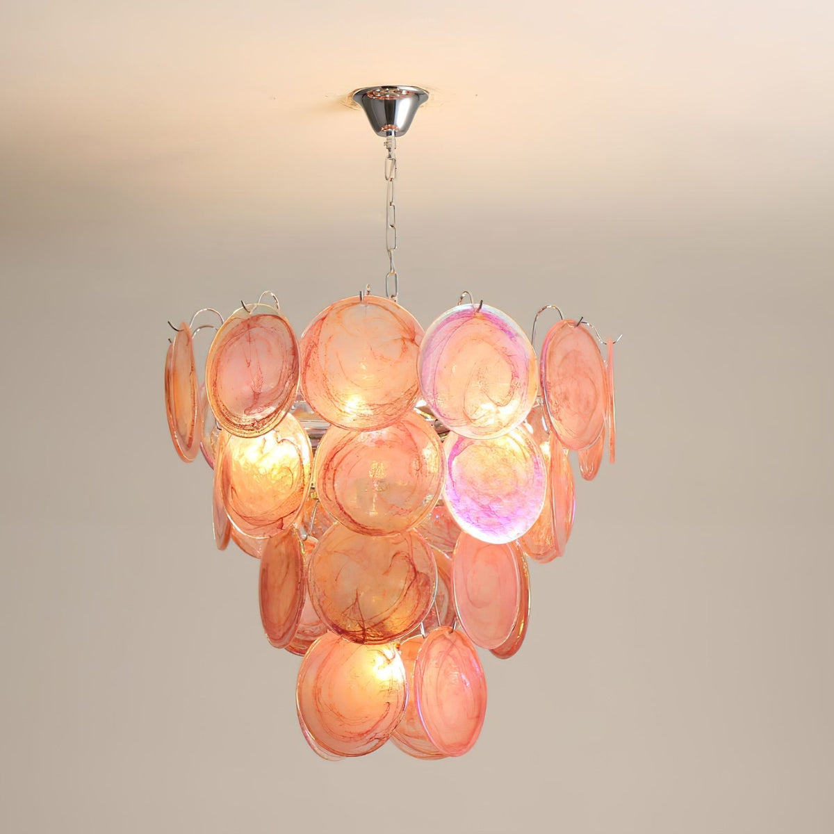 Aqua lámpara de araña