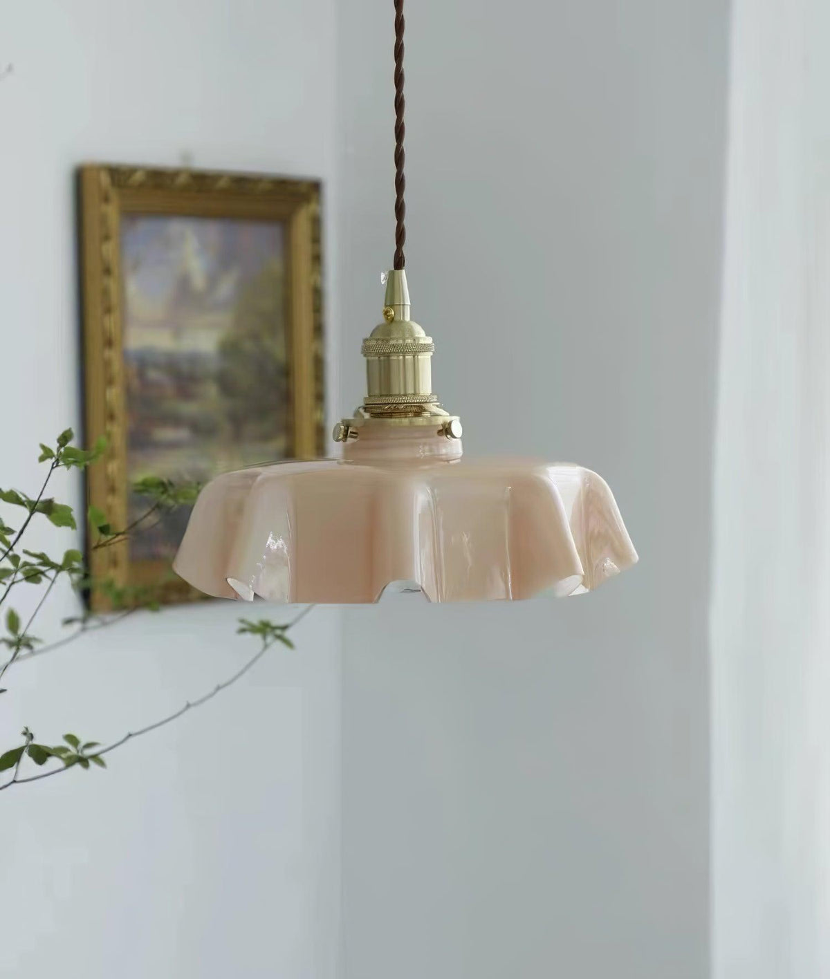 Liorivora lámpara colgante French Flower para comedor