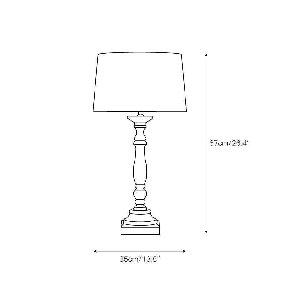 Cirarira lámpara de mesa