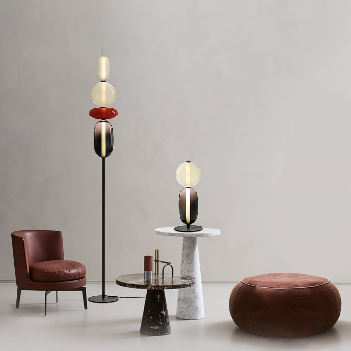 Rhovan lámpara de mesa moderna