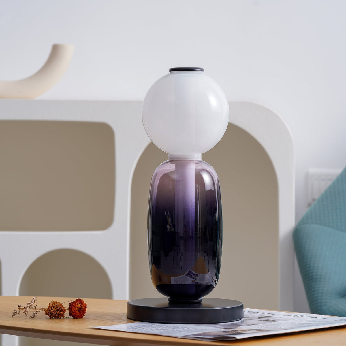Rhovan lámpara de mesa moderna