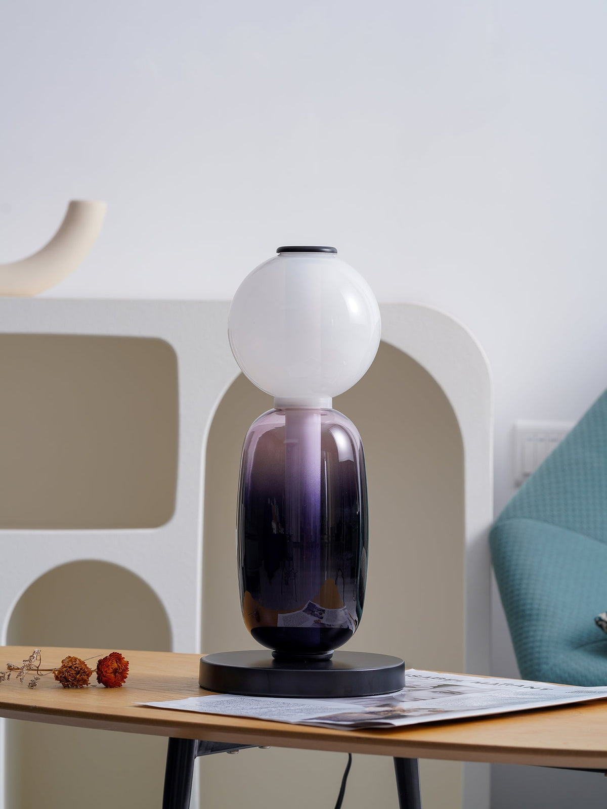 Rhovan lámpara de mesa moderna