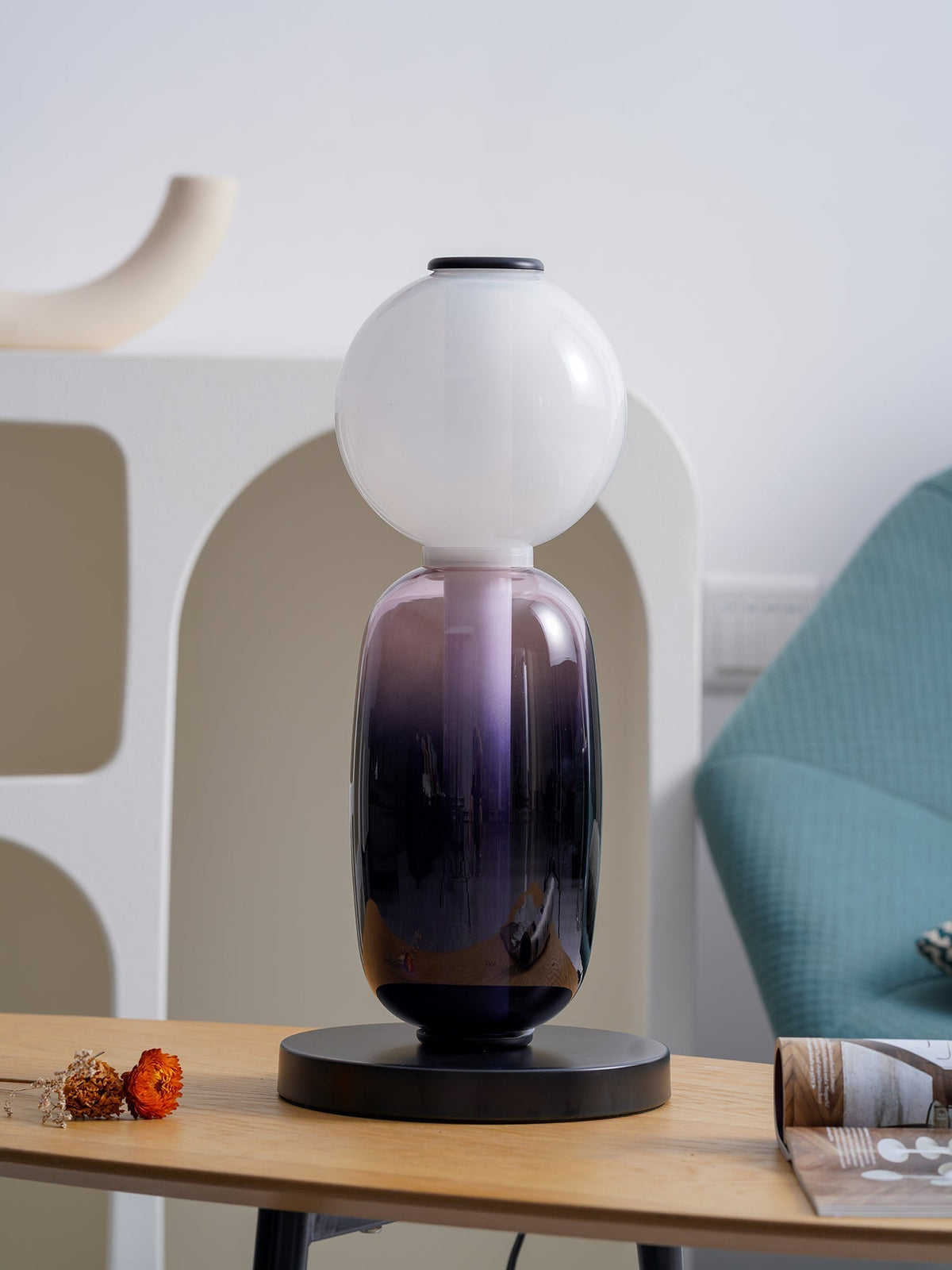 Rhovan lámpara de mesa moderna