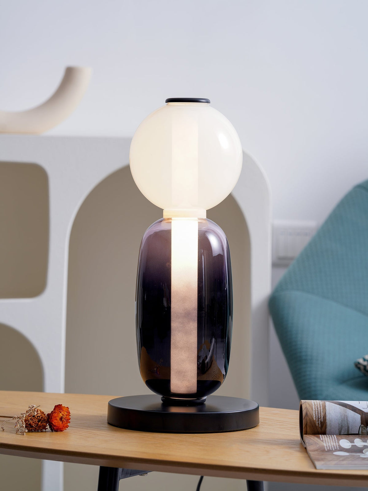 Rhovan lámpara de mesa moderna