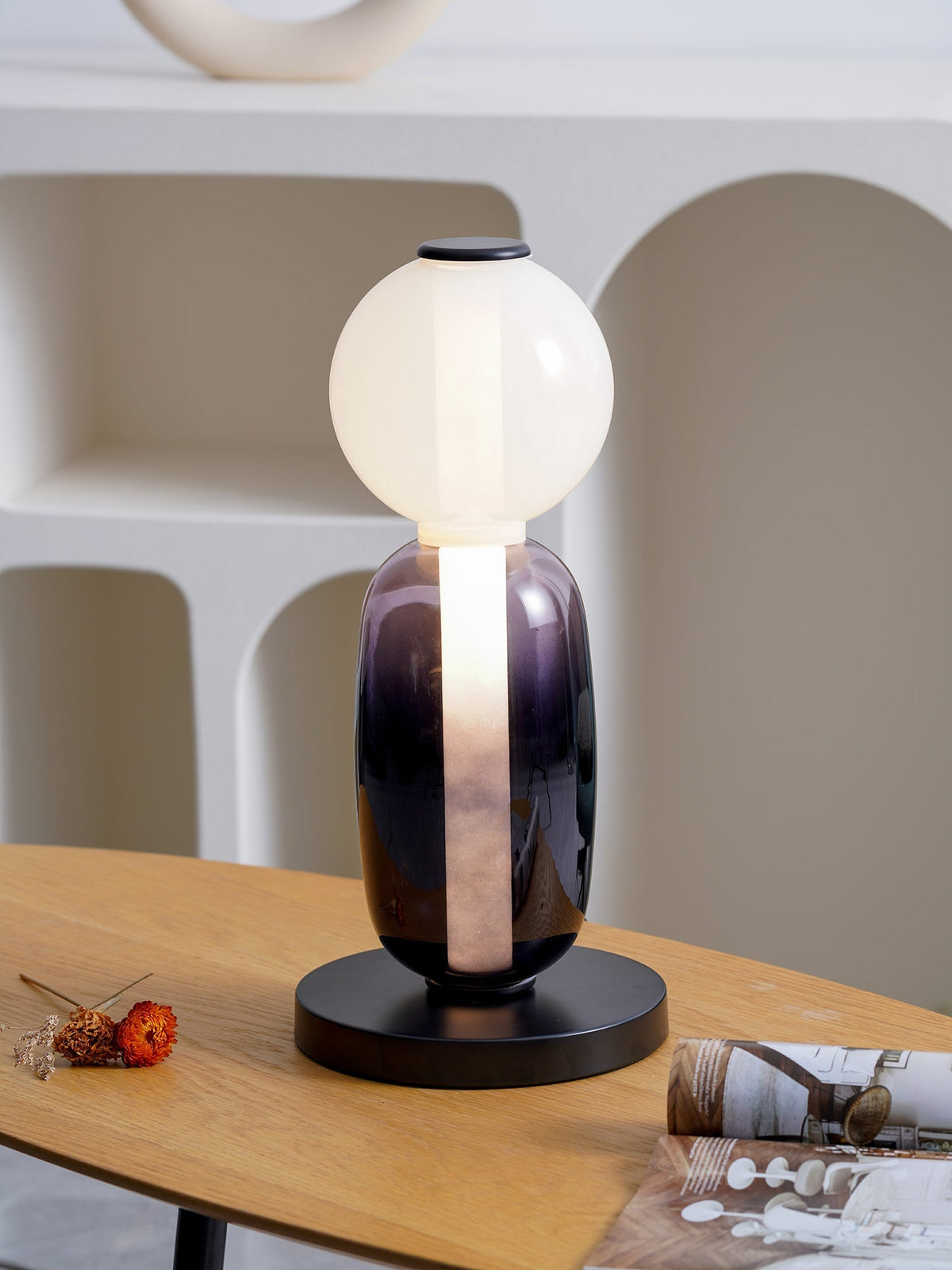 Rhovan lámpara de mesa moderna