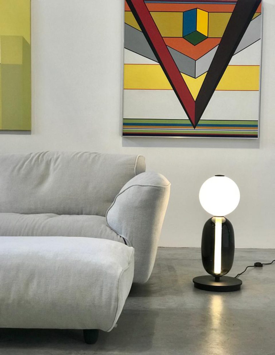 Rhovan lámpara de mesa moderna