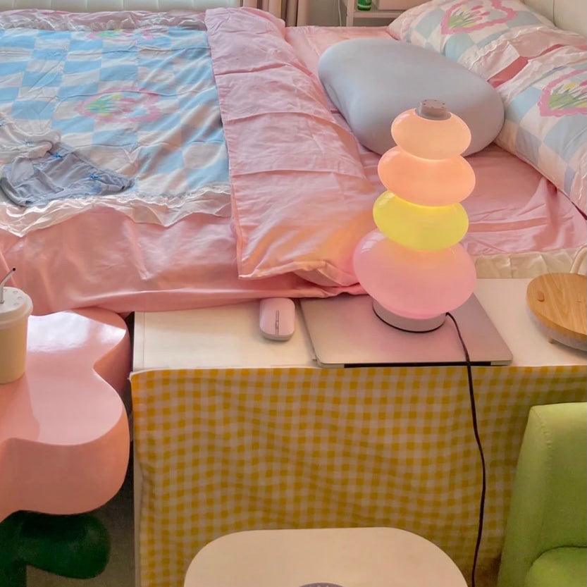 Nimbx lámpara de mesa artística de mármol