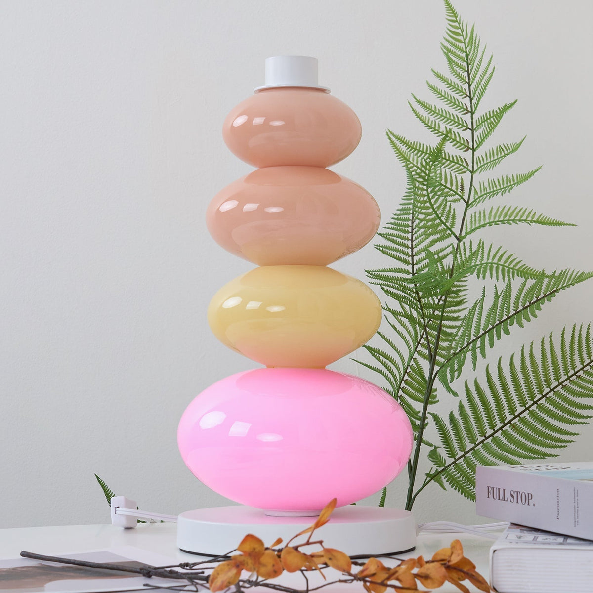 Nimbx lámpara de mesa artística de mármol