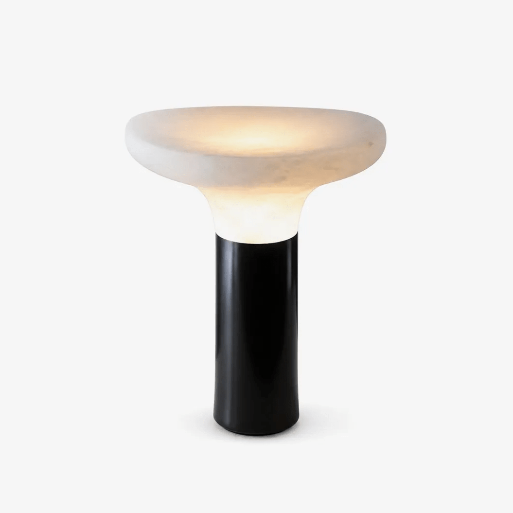 Eiruora lámpara de mesa de alabastro