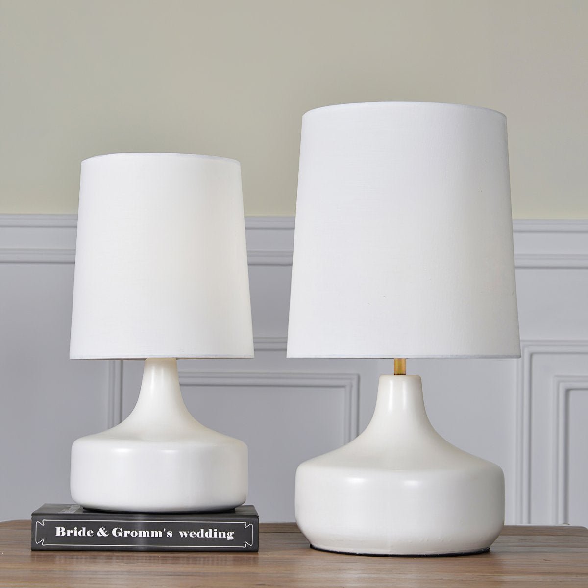 Olenvaris lámpara de mesa de cerámica