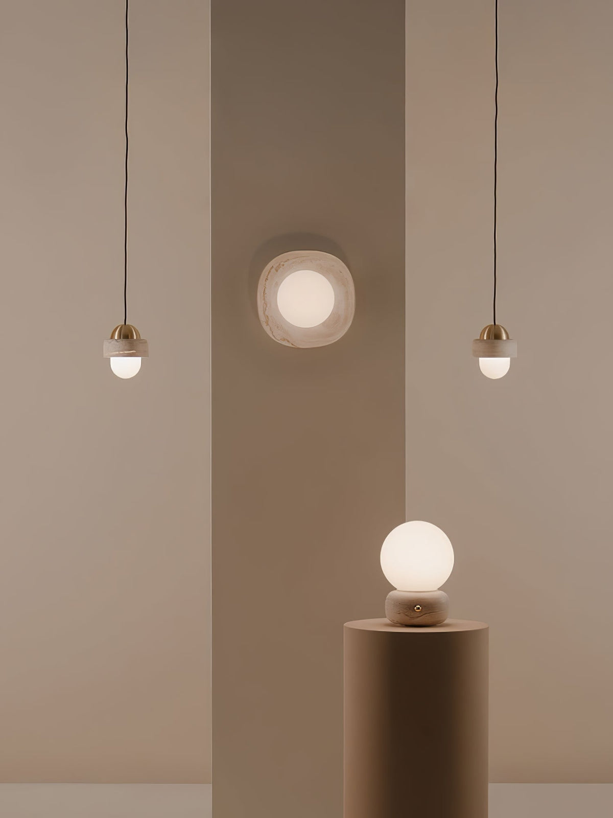 Elaeeria aplique de pared Cusp