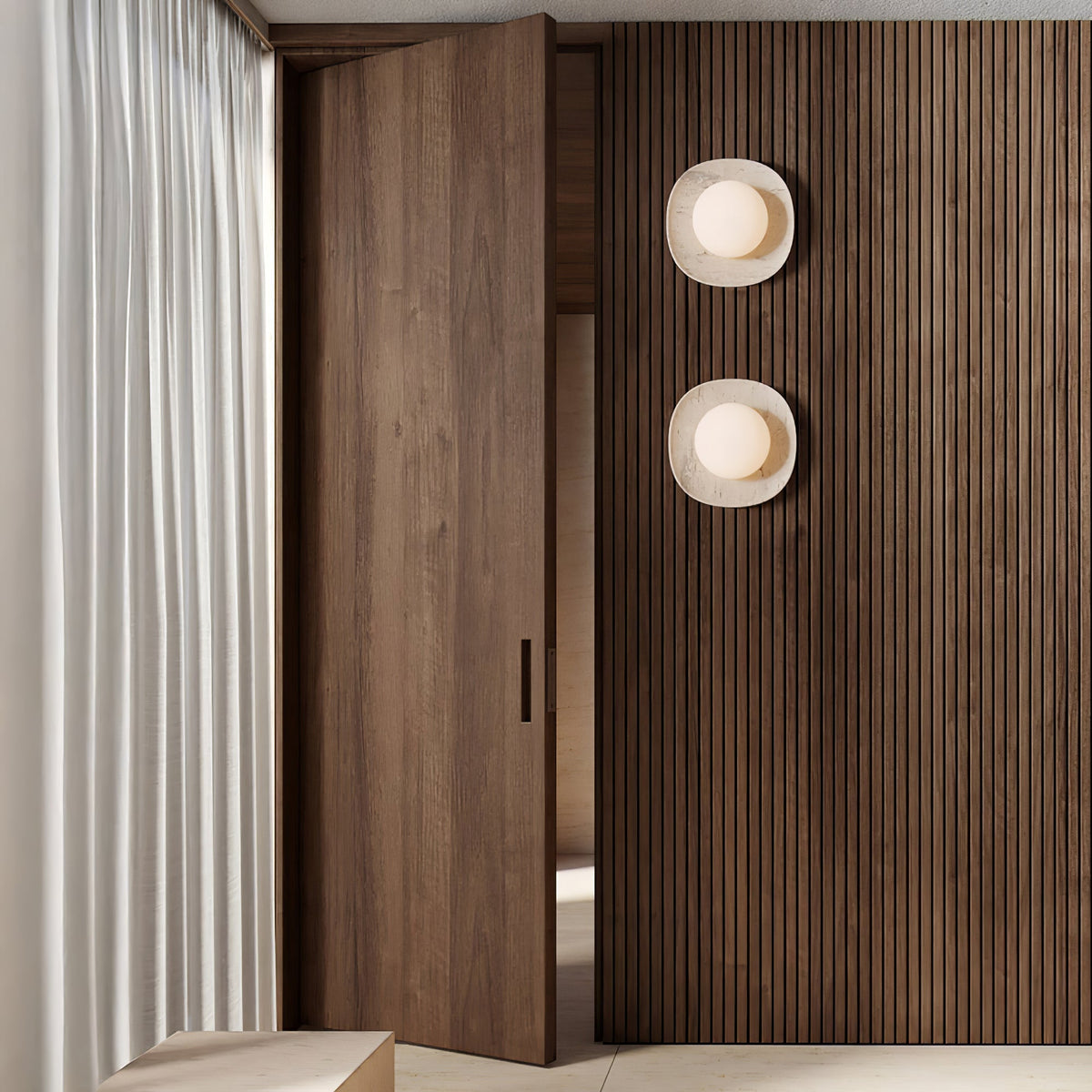 Elaeeria aplique de pared Cusp