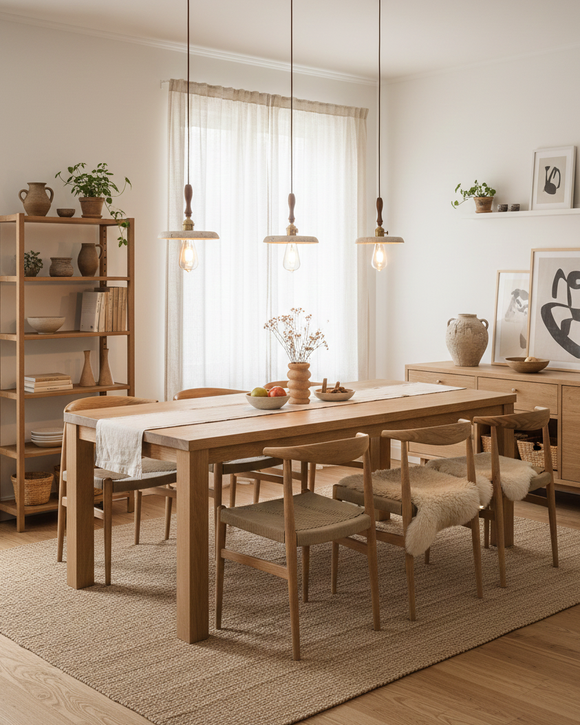 Seruine lámpara colgante de travertino