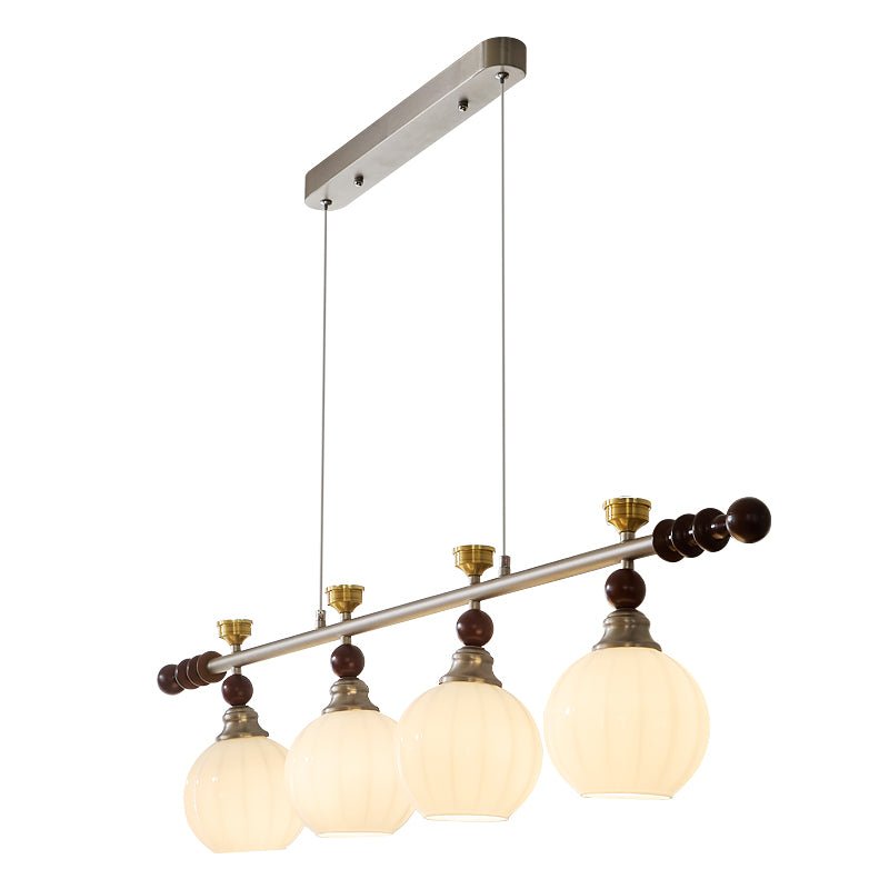 Otheia lámpara colgante elegancia Vintage lineal de madera