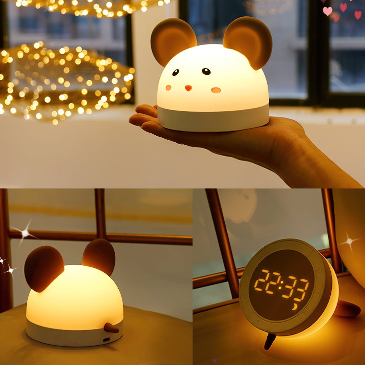 Mochi lámpara de mesa