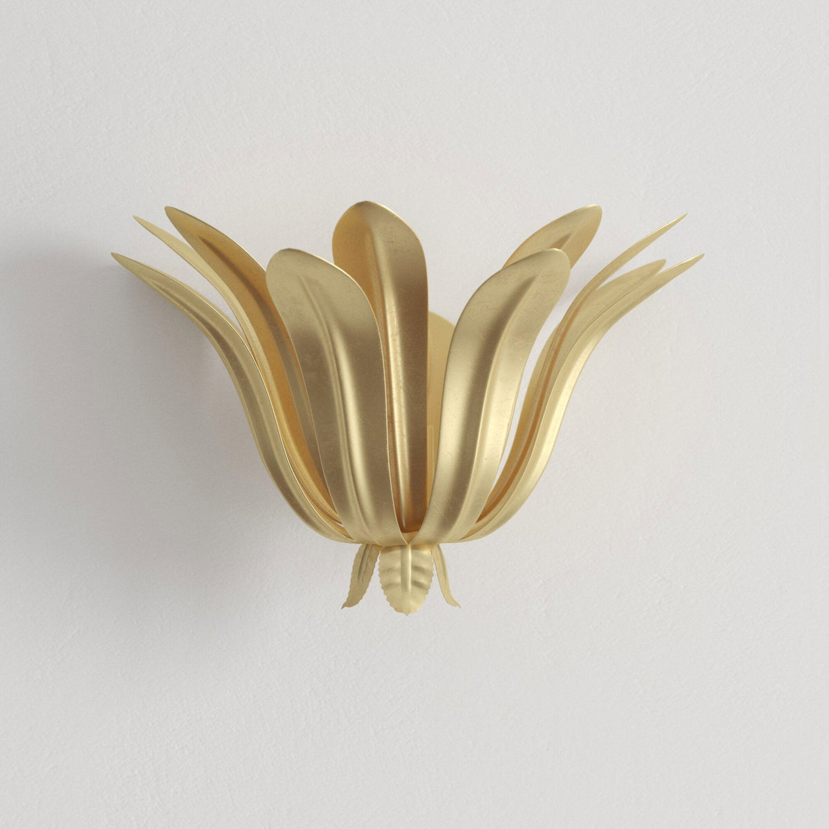 Solivette aplique de pared de latón