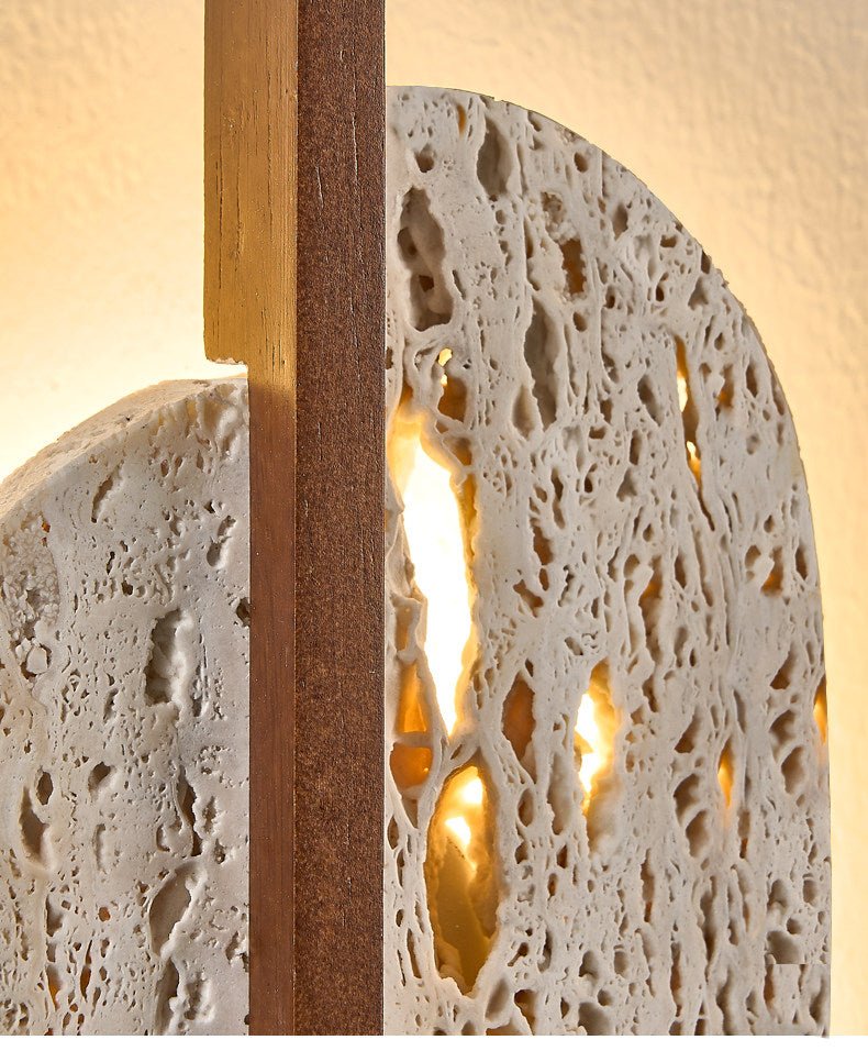 Serinaine aplique de pared travertino