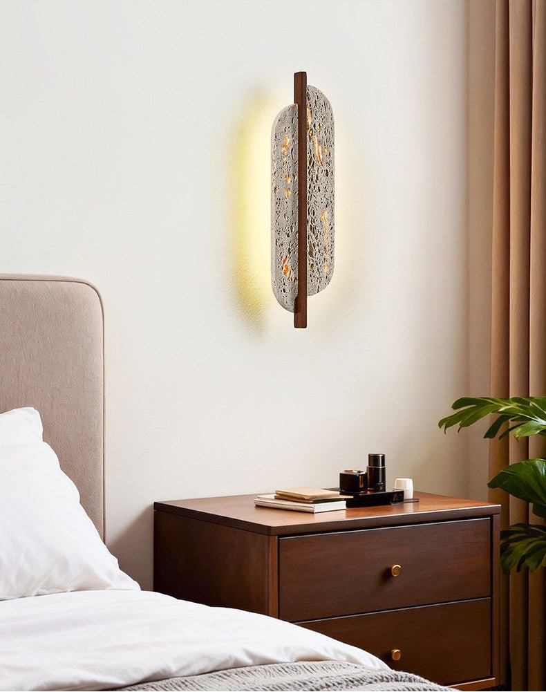 Serinaine aplique de pared travertino