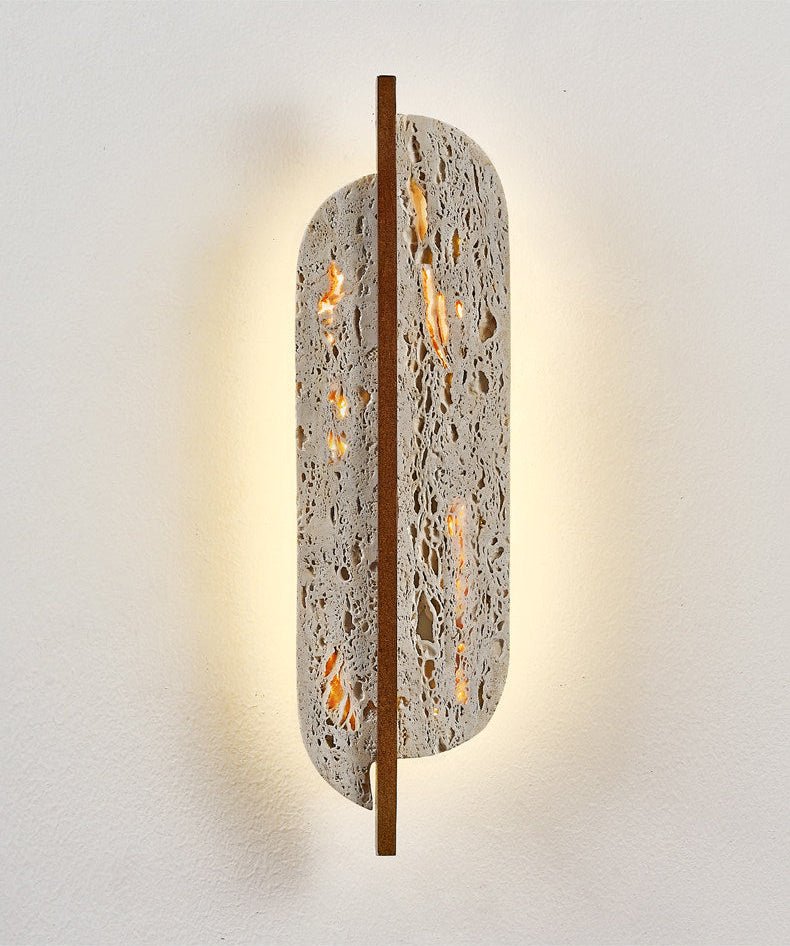 Serinaine aplique de pared travertino