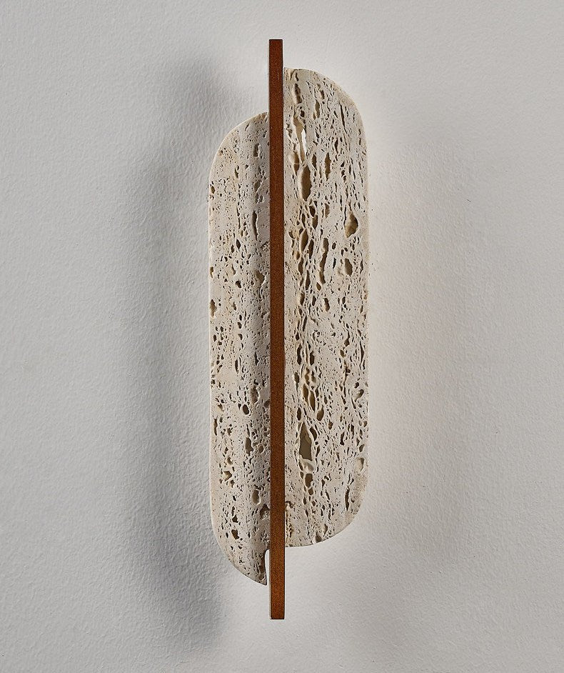 Serinaine aplique de pared travertino