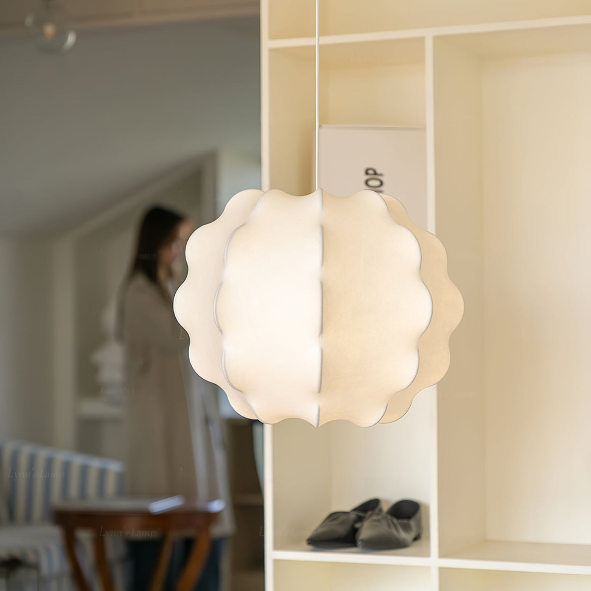 Elora lámpara colgante Silk scandi