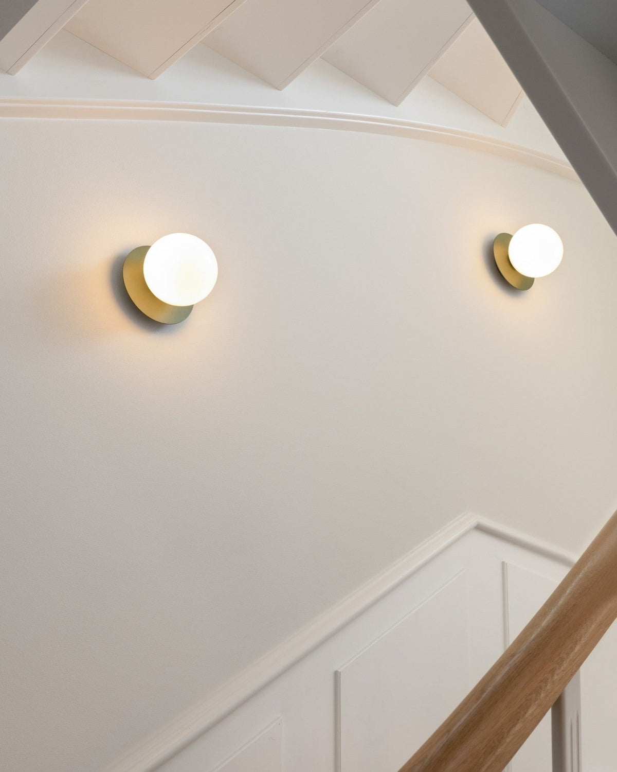 Irinor aplique de pared Premium nórdico en latón