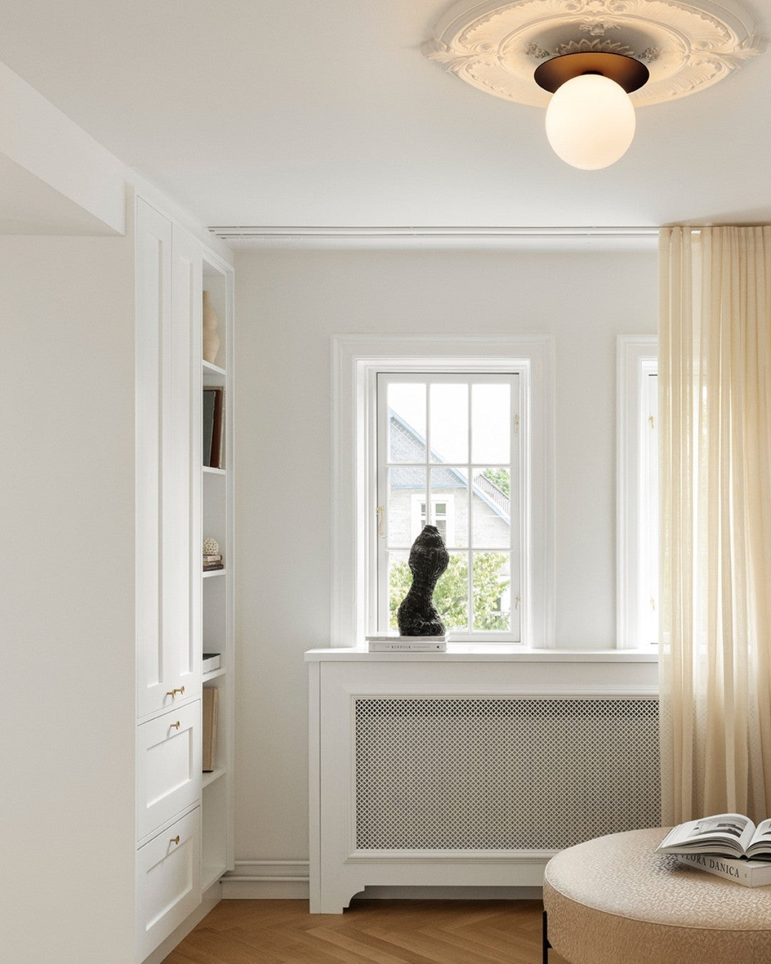 Irinor aplique de pared Premium nórdico en latón