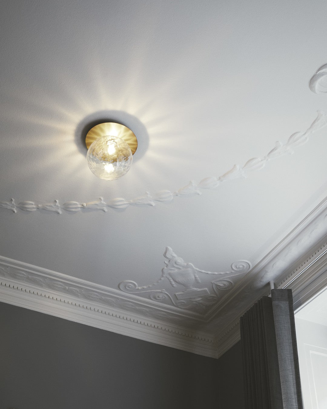 Irinor aplique de pared Premium nórdico en latón