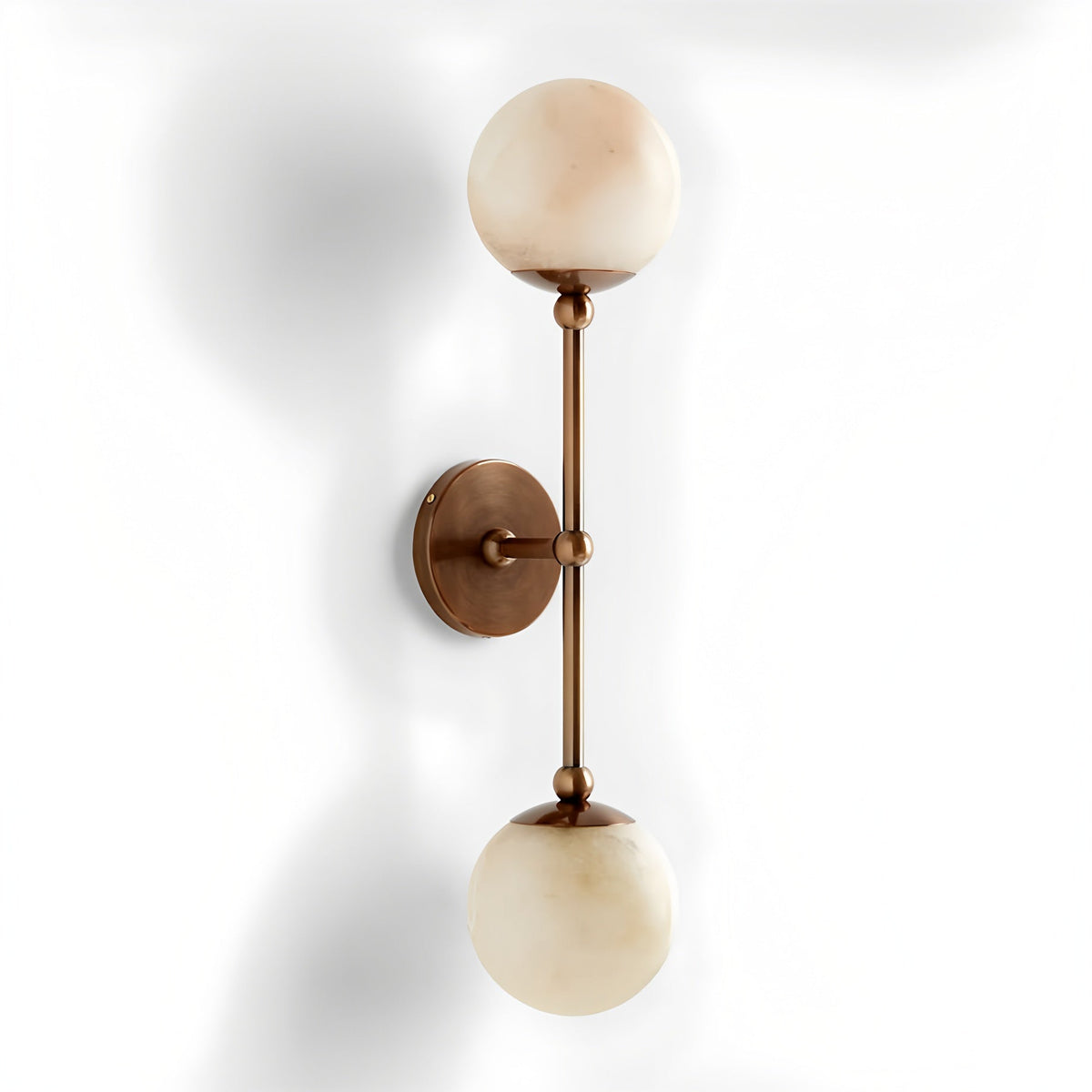 Avenisenne aplique de pared doble alabastro