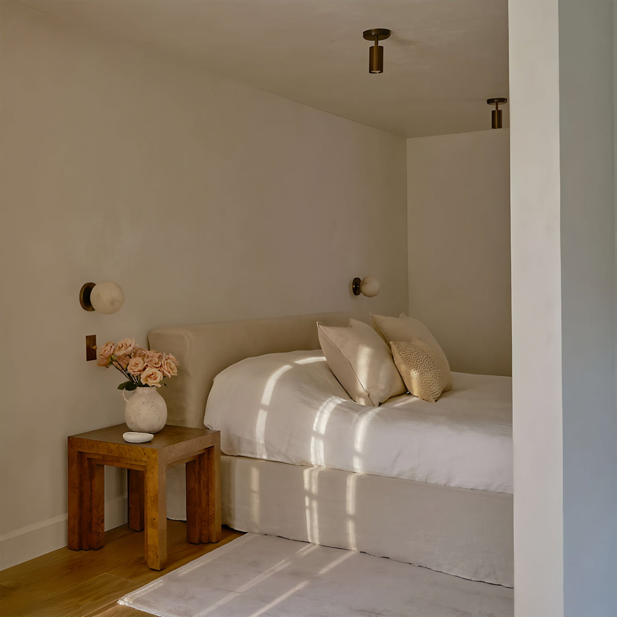Avenisenne aplique de pared doble alabastro